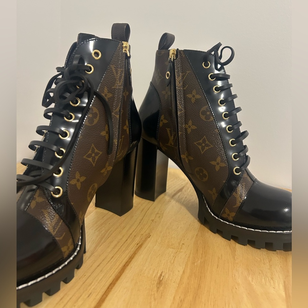 Louis Vuitton Monogram Star Trail Boots - Picture 3 of 5